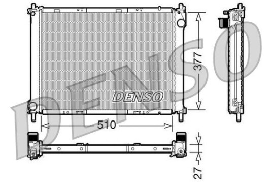 Radiator DENSO DRM46022