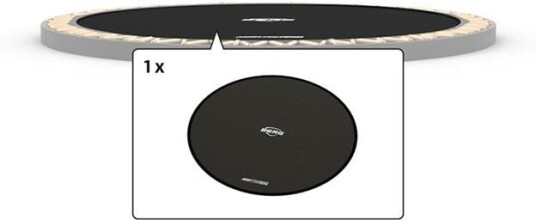 Berg Airflow Pro 330 Hoppematte Rund Hoppeduk For Twinspring Fjærer 330 cm dia