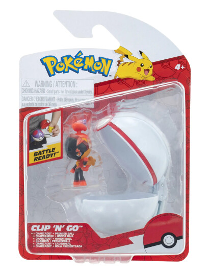Pokémon Clip 'n' Go Charcadet med Premier Ball - Figurer Pokémon Clip 'n' Go Charcadet med Premier Ball - Figurer