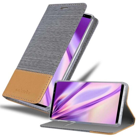 Cadorabo Deksel Til Samsung Galaxy Note 9 Lommebokdeksel Med Magnetisk Lukking, Stativfunksjon Og Kortlomme