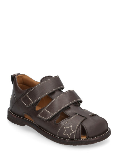 ANGULUS Sandals - Flat  - Closed Toe - Brown - 29