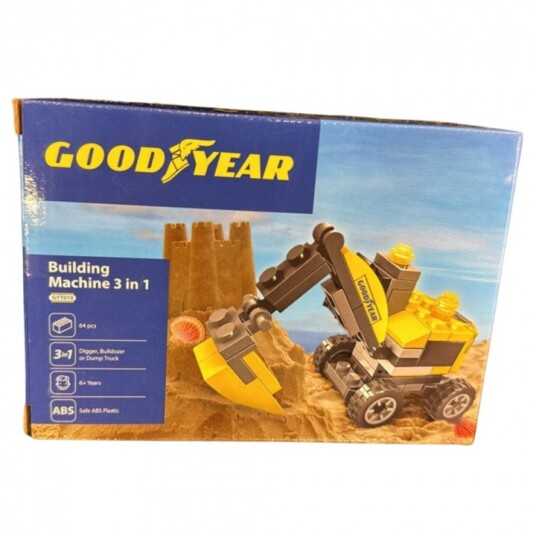 Goodyear licenced Lego 3 in 1 Building Machines