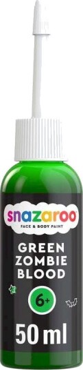Snazaroo Ansiktsmaling - 50 ml - Grønt Zombieblod