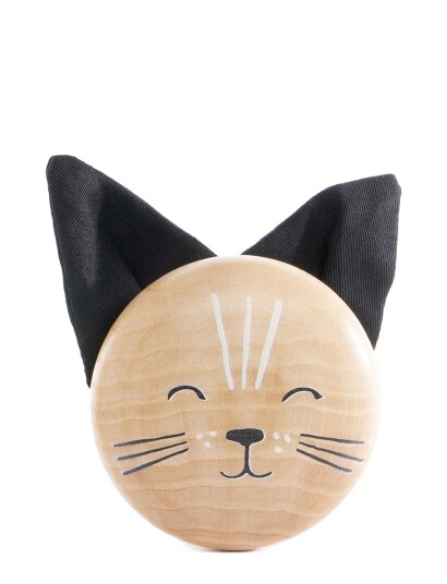 Nobodinoz Katt Veggknagg Cream One Size