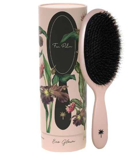 Fan Palm Boar & Nylon Brush Eco Glam Large