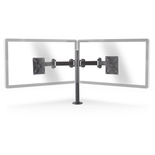 Ergonomisk Monitorstativ Fullbevegelig Svart