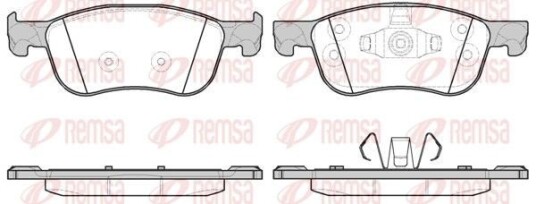 Bremseklosser REMSA 1776.00