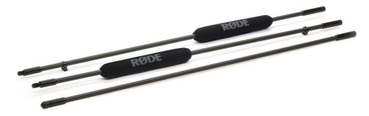 Røde Micro Boompole Pro 2,2m Lett Mikrofon Bom i Svart