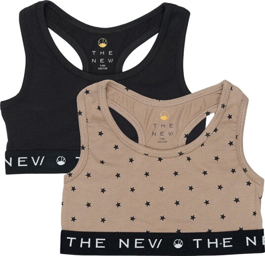 The New Tnthe New Top 2 Pack BLACK BEAUTY 122/128