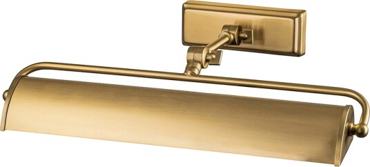 Bildebelysning Elstead Lighting Winchfield 445x127x318 mm, Aldret Messing - 445x127x318 mm, Aldret Messing