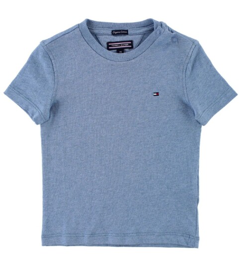 Tommy Hilfiger Boys Basic Cn Knit S/S Blue 74 Tommy Hilfiger Boys Basic Cn Knit S/S Blue 74
