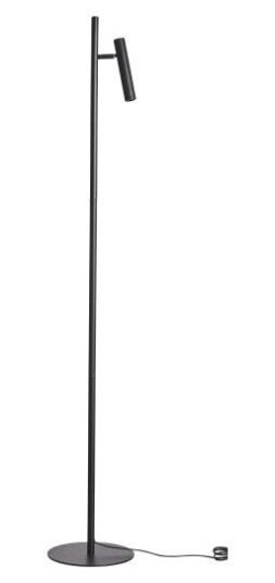 Dyberg Larsen Carlo1 Gulvlampe Sort
