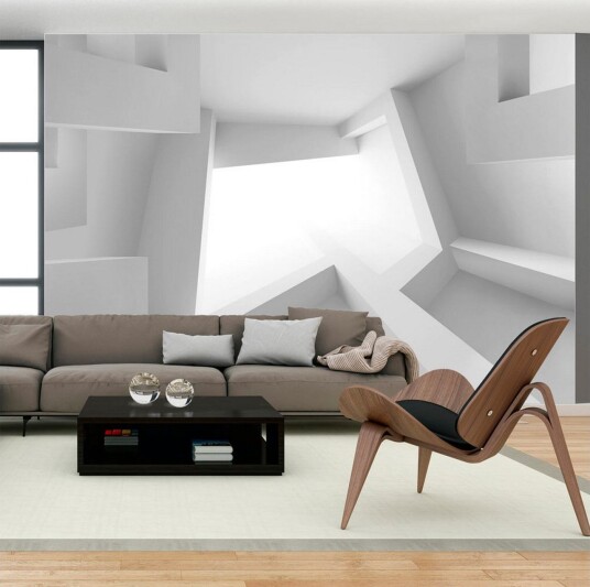 Fototapet White Room 400x280 - Artgeist sp. z o. o.