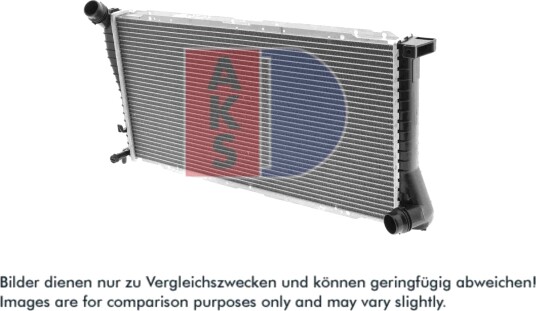 AKS DASIS 051540N Radiator motorkjøling