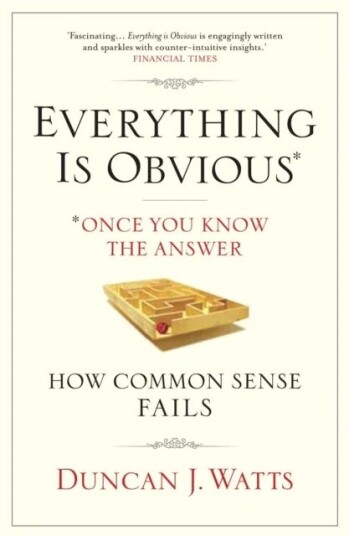 Everything Is Obvious Av Duncan J. (Author) Watts