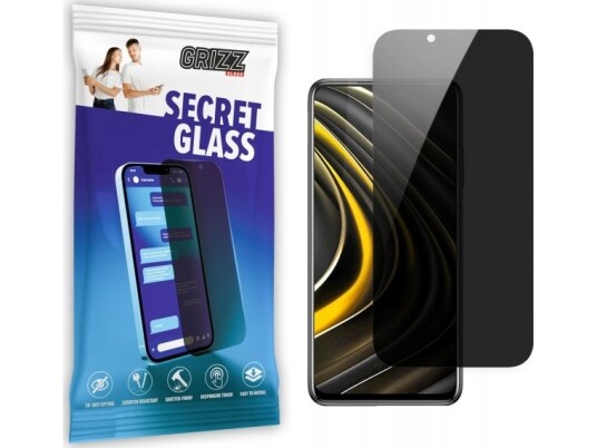 Grizzglass Personvernglass Grizzglass Secretglass Xiaomi Poco M3