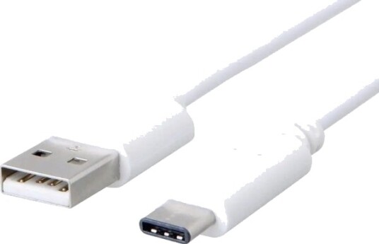 Usb C-Tech Usb-A Til Usb-C Kabel 2 M Hvit Cb-Usb2c-20W
