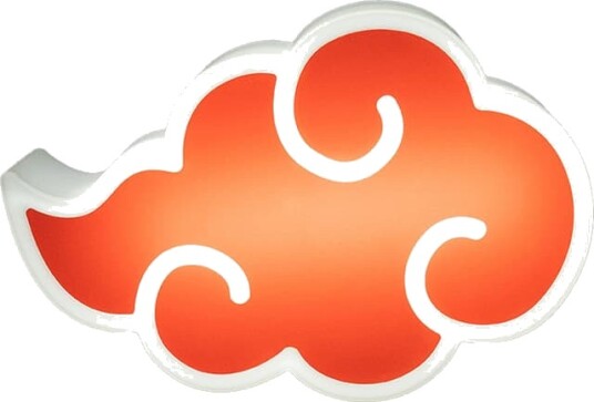 Abystyle Naruto Shippuden lampe Akatsuki cloud