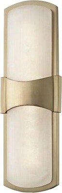 Hudson Valley Lighting Valencia vegglampe i antikk messing 3415 AGB CE