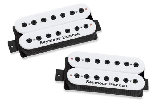 Seymour Duncan Holcomb Scarlet & Scourge Set 7-String White