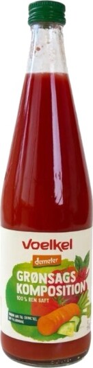 Voelkel økologisk grønnsaksjuice 0,7 L