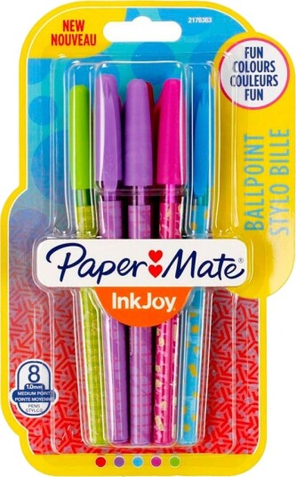 Paper Mate Inkjoy Kulepenn 1 Mm 8 Stk