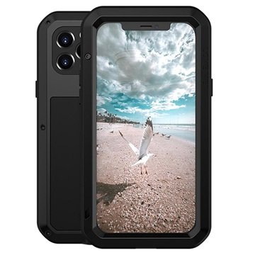 Love Mei Powerful iPhone 12/12 Pro Hybrid-deksel Svart Love Mei Powerful iPhone 12/12 Pro Hybrid-deksel Svart