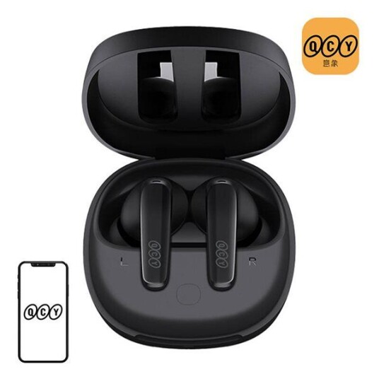 Qcy Øretelefoner Tws Øretelefoner Qcy T13x (Sort)
