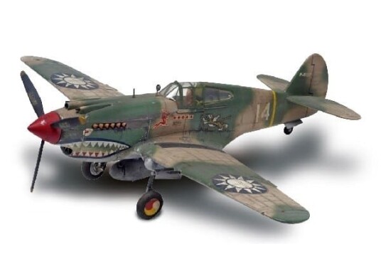 Revell 1/48 P-40B Tiger Shark Revell 1/48 P-40B Tiger Shark