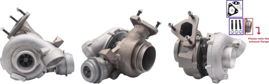 TURBOS EUROPE TE7110061 Turbolader