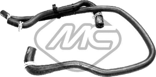 Slange, varmeveksler-radiator Metalcaucho 08771