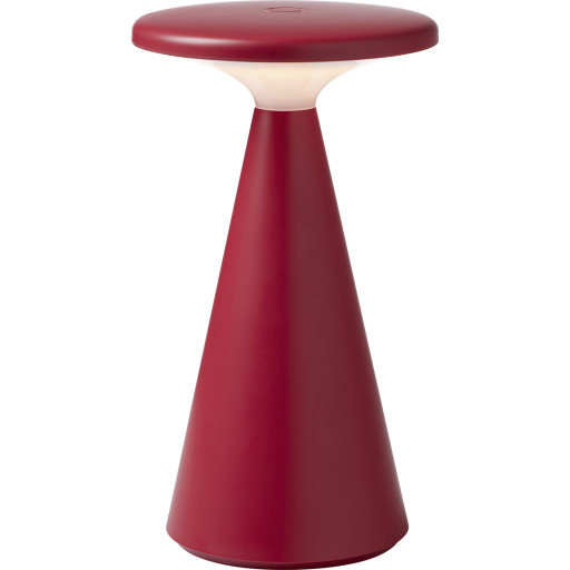 Nyhavn bordlampe oppladbar 5,5W IP44 Dimbar Rød Nyhavn bordlampe oppladbar 5,5W IP44 Dimbar Rød