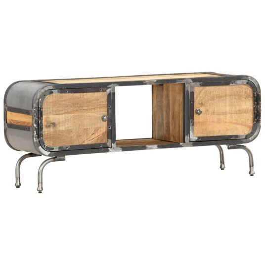 vidaXL TV-benk 110x30x42 cm heltre mango vidaXL TV-benk 110x30x42 cm heltre mango