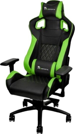 Tt eSPORTS GT Fit 100 Gamingstol Svart Grønn Tt eSPORTS GT Fit 100 Gamingstol Svart Grønn