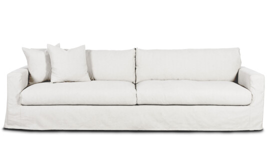 Soffadirekt MAXIME 4 seters sofa Hvit