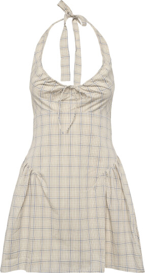 Faithfull The Brand Lola Mini Dress Cream XS Faithfull The Brand Lola Mini Dress Cream XS