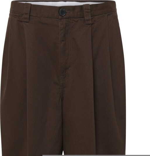 Weekday Cotton Chino Shorts Brown 50