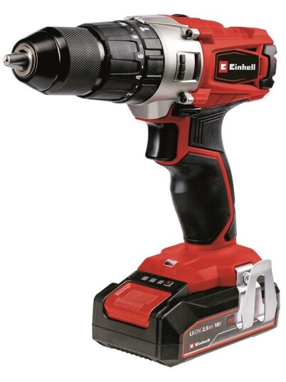 Einhell TE-CD 18/2 batteridrevet slagbormaskin 44 Nm 1x18 V / 2,5 Ah batteri