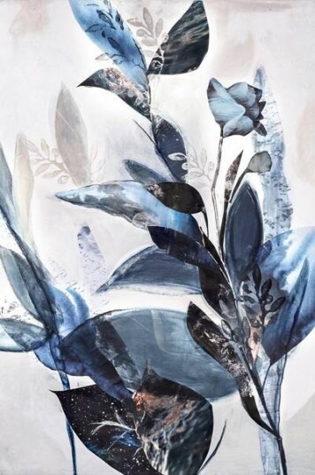 Malerifabrikken Poster Blue leaves 1585815-01-0 1619709-01-136 Malerifabrikken Poster Blue leaves 1585815-01-0 1619709-01-136