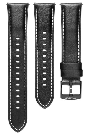 Triacle skinnrem Universal 22 mm, svart