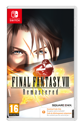 Final Fantasy VIII Remastered Code in Box Switch Final Fantasy VIII Remastered Code in Box Switch