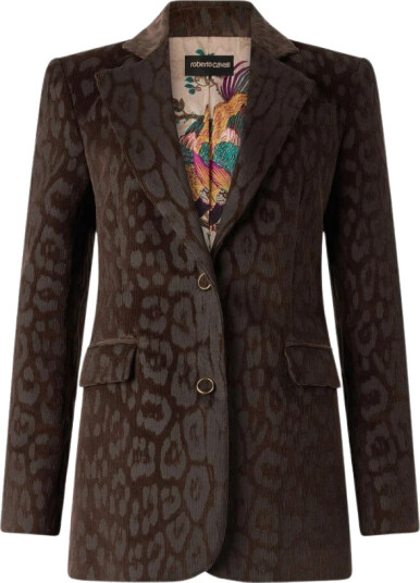 Roberto Cavalli Dame Jakker Brun S, Roberto Cavalli Dame Jakker Brun S,