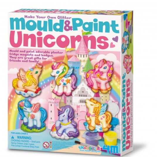 4M Mould & paint glitter unicorns 4M Mould & paint glitter unicorns