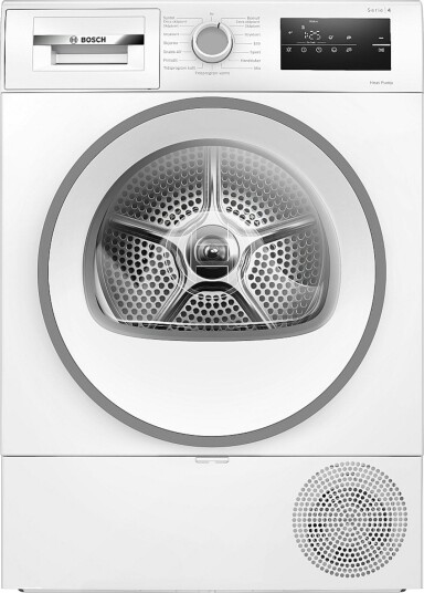 Bosch Serie 4 Kondenstørketrommel 8 kg Hvit A++ Bosch Serie 4 Kondenstørketrommel 8 kg Hvit A++
