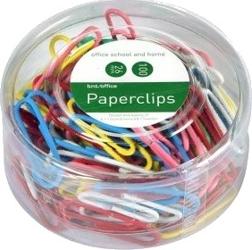 Bntoffice Clips 26Mm 100 Pakke Assorterede Farver 12 Stk.
