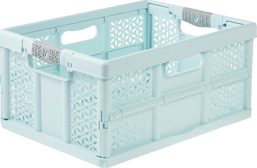 Keeeper   Lea oppbevaringsboks sammenleggbar 32L aquamarine