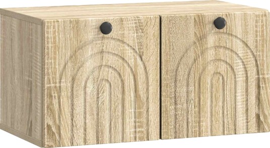 Vegghengt TV skap Sonoma eik 59,5 x 31 x 30 cm Konstruert tre Vegghengt TV skap Sonoma eik 59,5 x 31 x 30 cm Konstruert tre