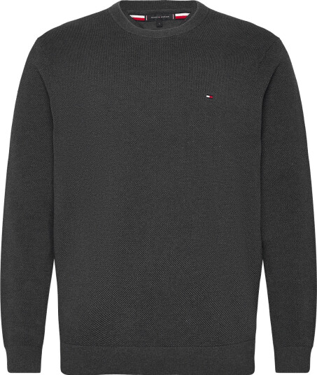 Tommy Hilfiger Essential Structure Crew Neck Grey S