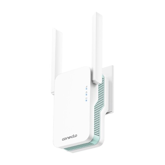 Conecto CE1500 AX1500 Mesh Wi Fi 6 rekkeviddeforlenger Conecto CE1500 AX1500 Mesh Wi Fi 6 rekkeviddeforlenger