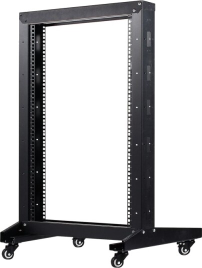 Inter-Tech Sra-6618 Rack Åpen Ramme 2-Stand Fritt Stående Ral 9005 18U 19"